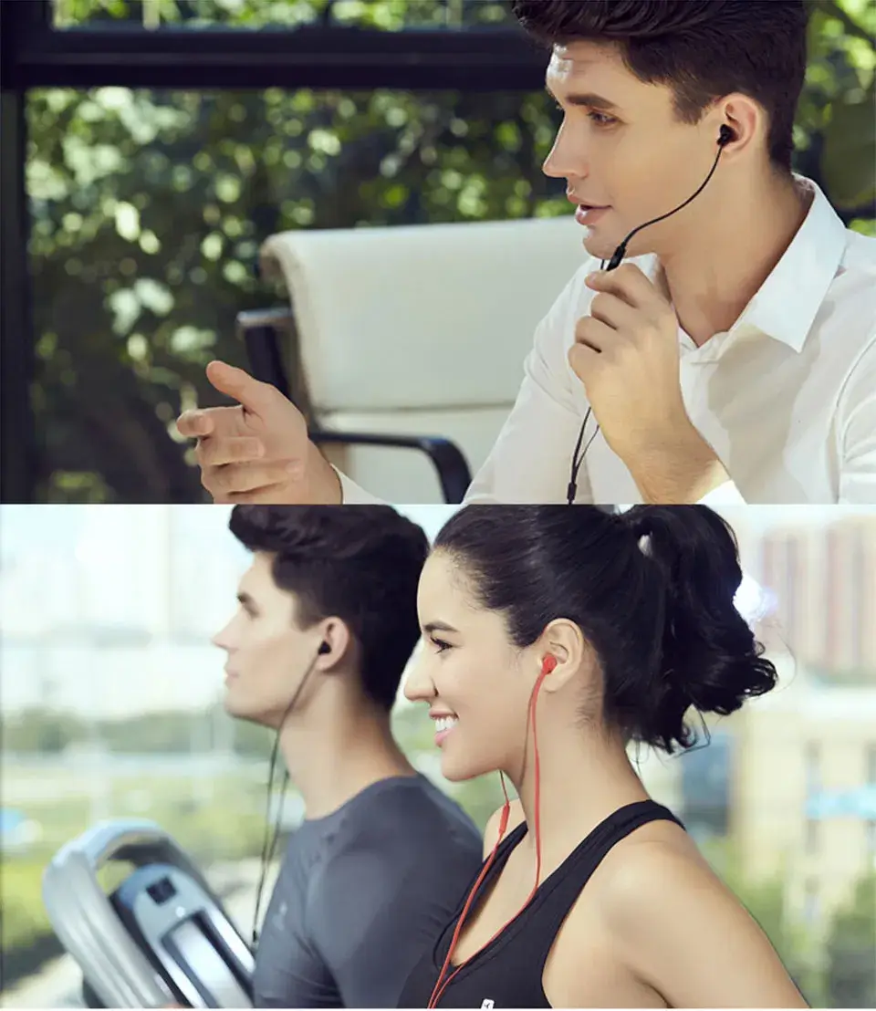 Lightweight comfort and tangle-free cable