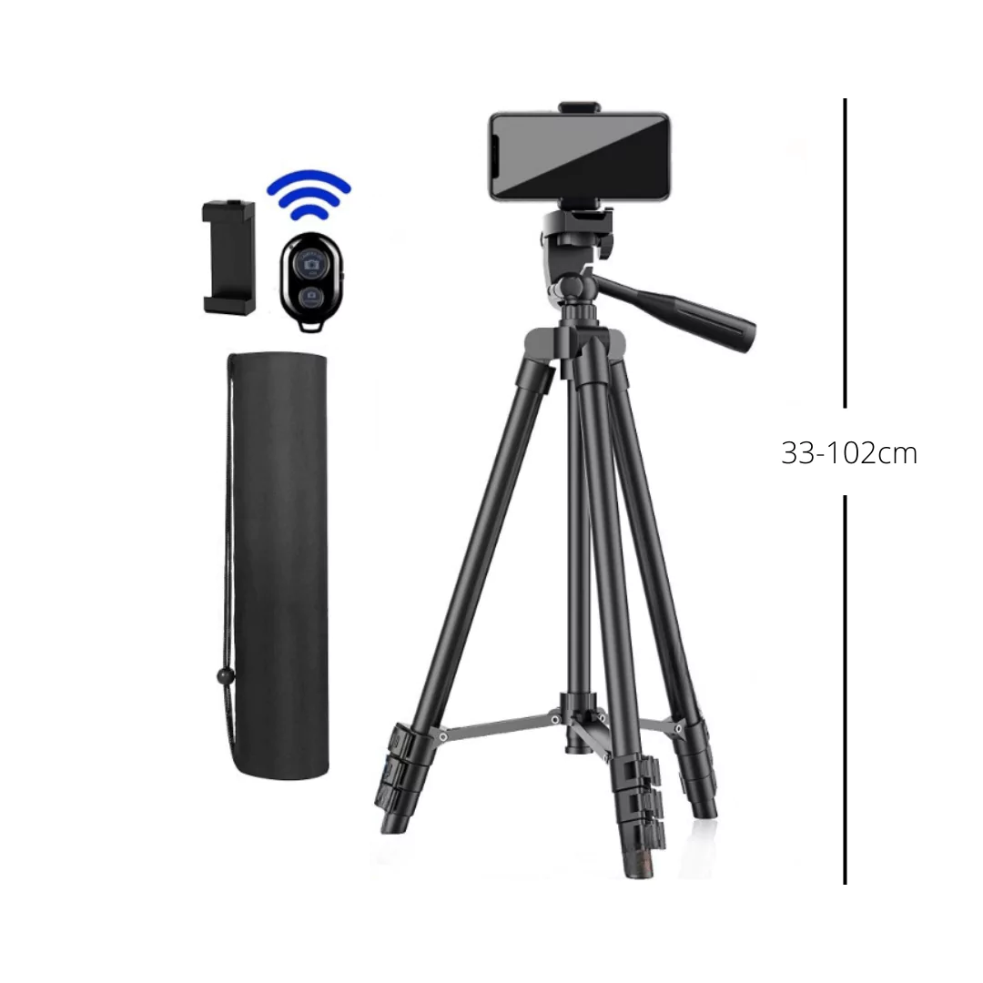 Flexible Tripod with Remote Control – Universal Phone & Camera Stand ...