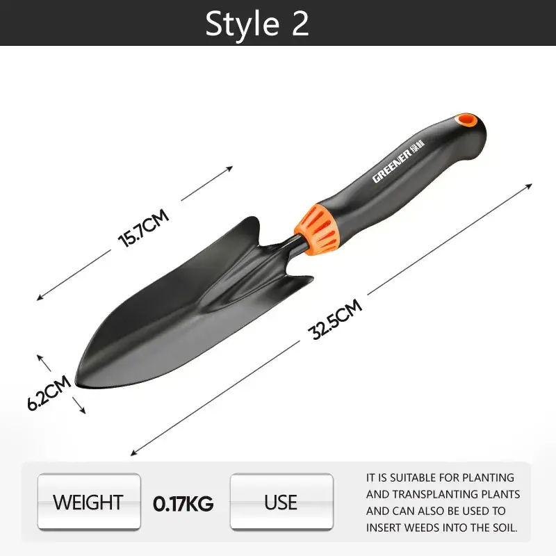 Gardening Tools Set – Durable Stainless Steel for Digging, Planting & Weeding, Ergonomic Handles, Perfect for Home & Outdoor Gardening - Alletron