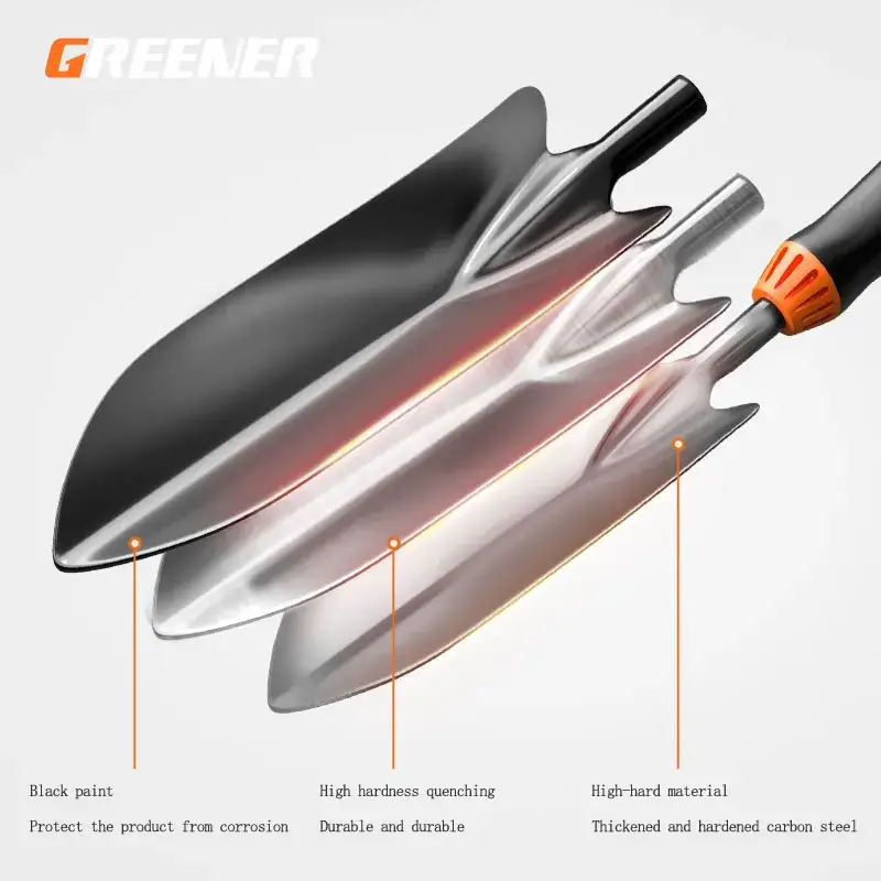 Gardening Tools Set – Durable Stainless Steel for Digging, Planting & Weeding, Ergonomic Handles, Perfect for Home & Outdoor Gardening - Alletron