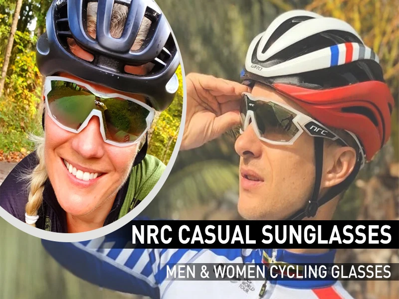 NRC Running & Cycling Sunglasses – Polarised Lenses, Lightweight Frame, Anti-Glare, UV Protection for Outdoor Sports - Alletron NRC Running & Cycling Sunglasses – Polarised Lenses, Lightweight Frame, Anti-Glare, UV Protection for Outdoor Sports - Alletron