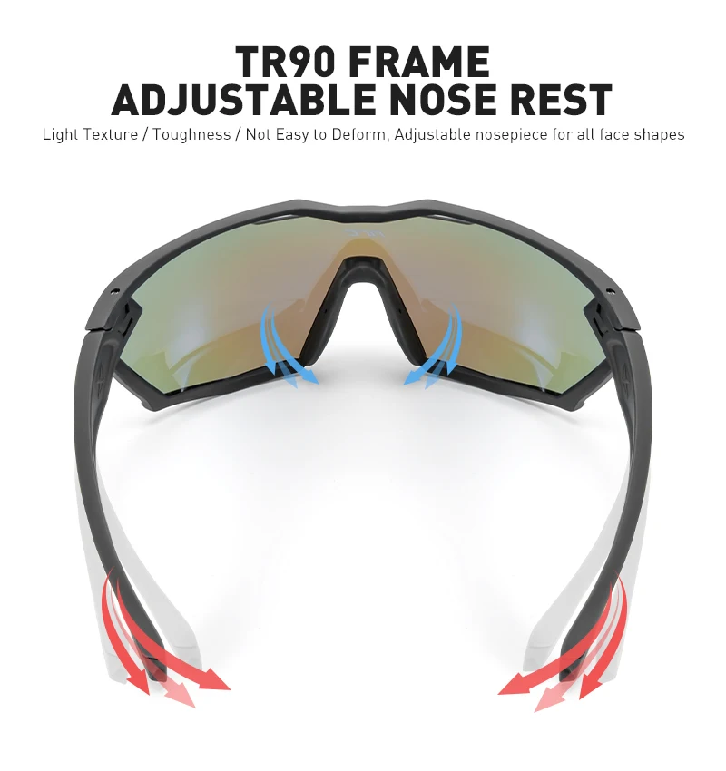 NRC Running & Cycling Sunglasses – Polarised Lenses, Lightweight Frame, Anti-Glare, UV Protection for Outdoor Sports - Alletron NRC Running & Cycling Sunglasses – Polarised Lenses, Lightweight Frame, Anti-Glare, UV Protection for Outdoor Sports - Alletron