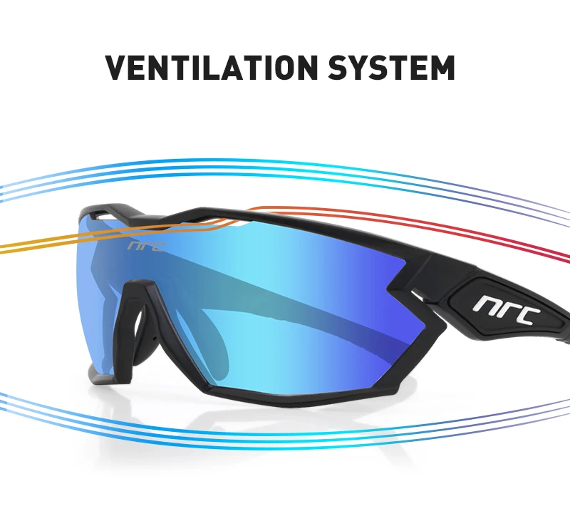 NRC Running & Cycling Sunglasses – Polarised Lenses, Lightweight Frame, Anti-Glare, UV Protection for Outdoor Sports - Alletron NRC Running & Cycling Sunglasses – Polarised Lenses, Lightweight Frame, Anti-Glare, UV Protection for Outdoor Sports - Alletron