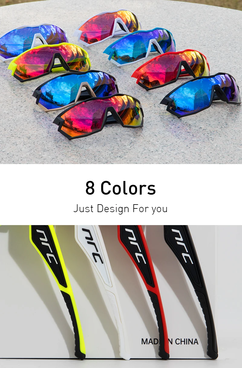 NRC Running & Cycling Sunglasses – Polarised Lenses, Lightweight Frame, Anti-Glare, UV Protection for Outdoor Sports - Alletron NRC Running & Cycling Sunglasses – Polarised Lenses, Lightweight Frame, Anti-Glare, UV Protection for Outdoor Sports - Alletron