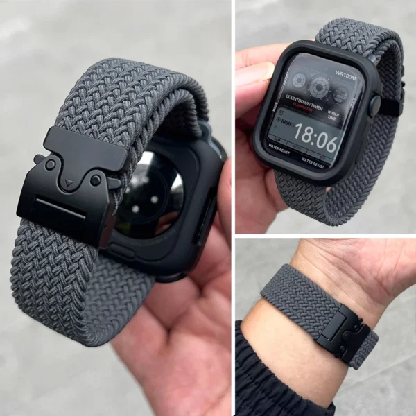 Parachute Strap for Apple Watch Series 10/9/8/Ultra - Durable Braided Bracelet