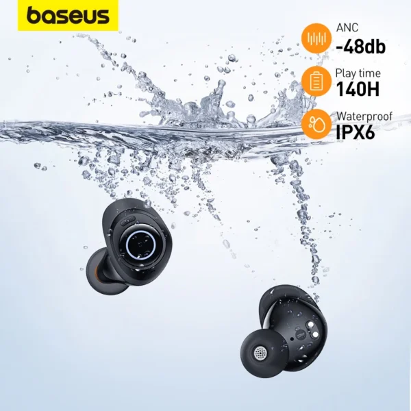 Baseus BD1 earbuds premium 48dB noise cancelling immersive audio