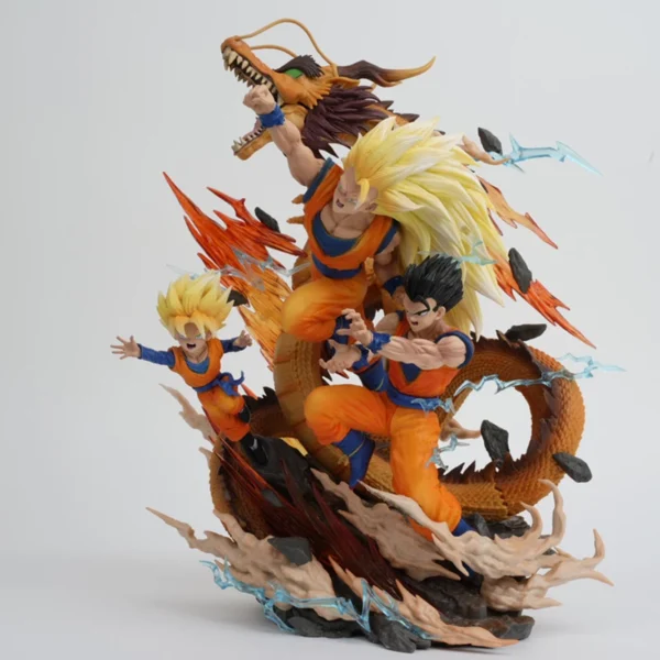 Dragonball Goku Figure 28cm Dragon Fist Explosion Premium Collectible