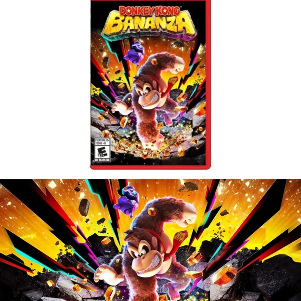 Nintendo Switch 2 Donkey Kong Bananza Physical Game Card - Original