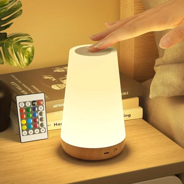 Rgb Night Light Premium 13 Color Changing Remote Dimmable Portable