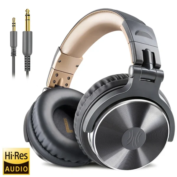 Oneodio Pro Headphones: Studio HiFi Monitor Headset with Mic