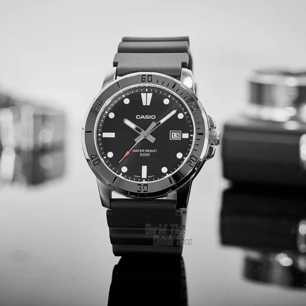 Casio MTP-VD01 Watch Waterproof For Men Business Fashion Premium