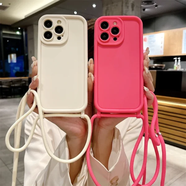 iPhone 14 Crossbody Case | Premium Lanyard for Secure Hands-Free Use